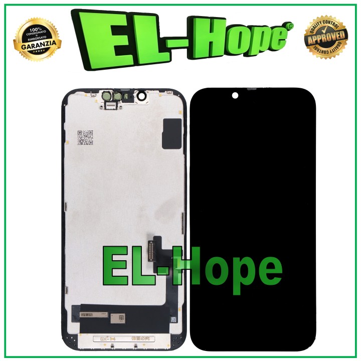 Écran LCD OLED rigide pour Apple iPhone 14, e'cran tactile en verre GX Original