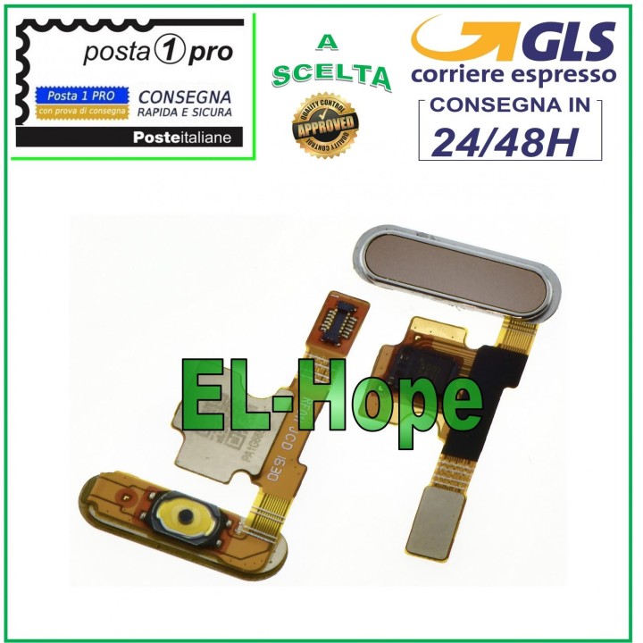 Bouton d accueil plat Capteur d empreintes digitales Xiaomi Mi 5 Mi5 Gold Gold