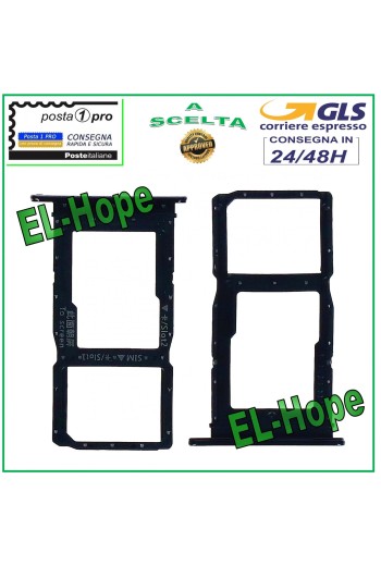 Support de carte SIM pour carte micro SD Huawei P Smart Z STK-LX1 LX2 L21 Noir