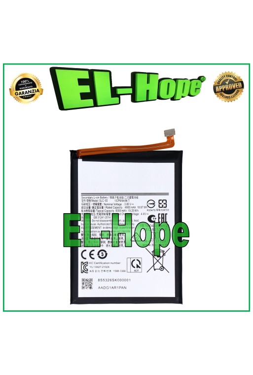 Batterie SLC-50 pour Samsung Galaxy A03 Core 2022 SM-A032 5000 mAh, e'quivalente a' l originale
