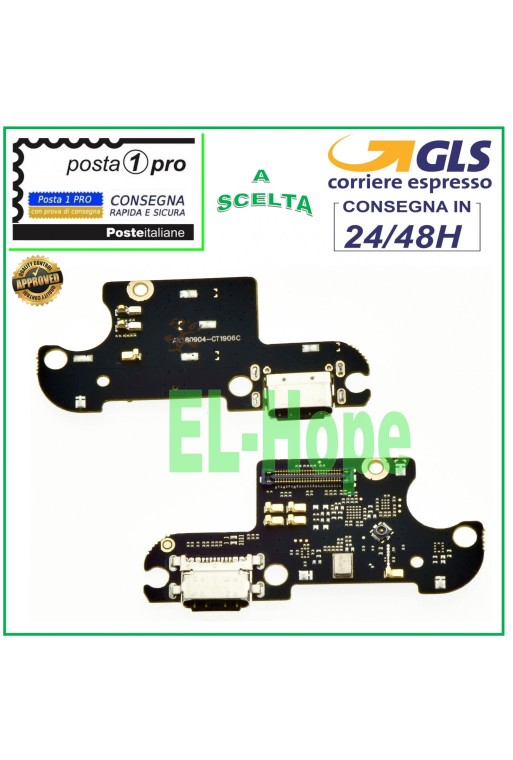 CONNECTEUR DE CHARGE XIAOMI MI 8 LITE MICROPHONE DOCK JACK PCB TYPE C CHARGE