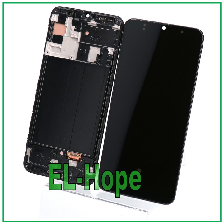Écran tactile OLED LCD + cadre pour Samsung Galaxy A50 SM A505 F (identique a' l original)