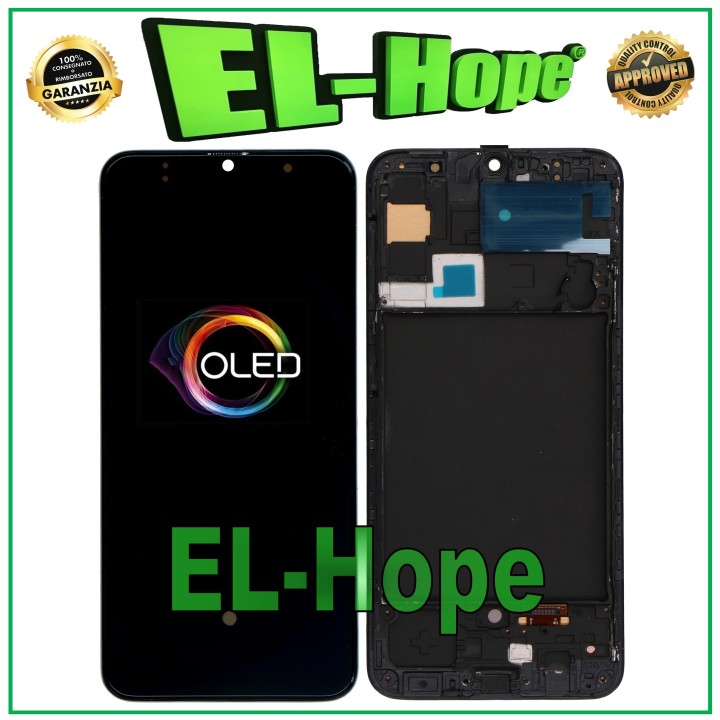 Écran LCD OLED + cadre tactile d origine Samsung Galaxy A30S SM A307F