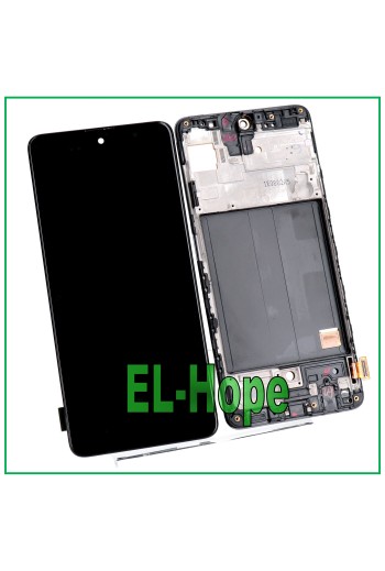 Écran LCD OLED + cadre pour Samsung Galaxy A51 SM A515 A515F Écran tactile en verre