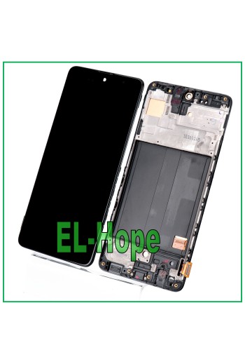 Écran LCD OLED + cadre pour Samsung Galaxy A51 SM A515 A515F Écran tactile en verre