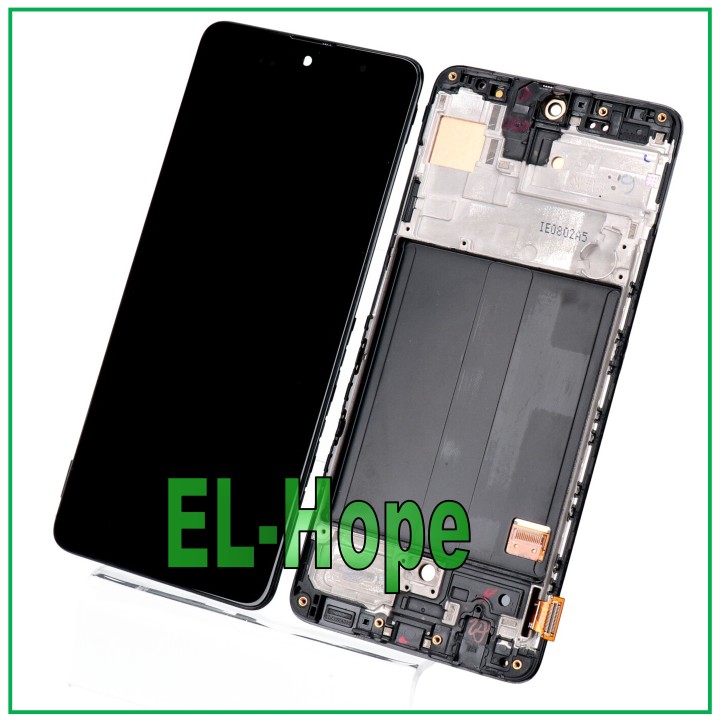Écran LCD OLED + cadre pour Samsung Galaxy A51 SM A515 A515F Écran tactile en verre