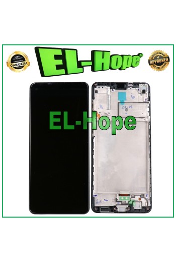 Écran LCD + châssis pour Samsung Galaxy A21S SM A217F Écran tactile en verre noir