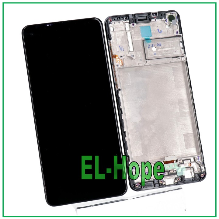 Écran LCD + châssis pour Samsung Galaxy A21S SM A217F Écran tactile en verre noir