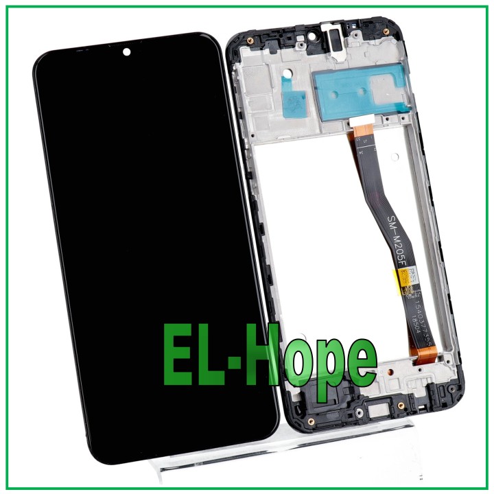 Cadre d affichage LCD d origine Samsung Galaxy M20 SM M205F Écran tactile en verre