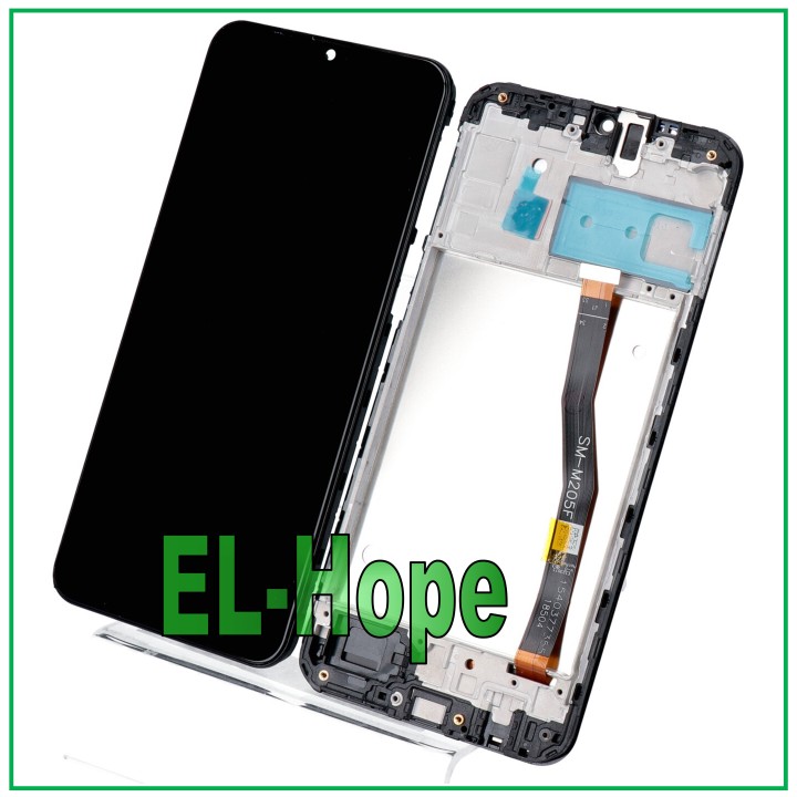 Cadre d affichage LCD d origine Samsung Galaxy M20 SM M205F Écran tactile en verre