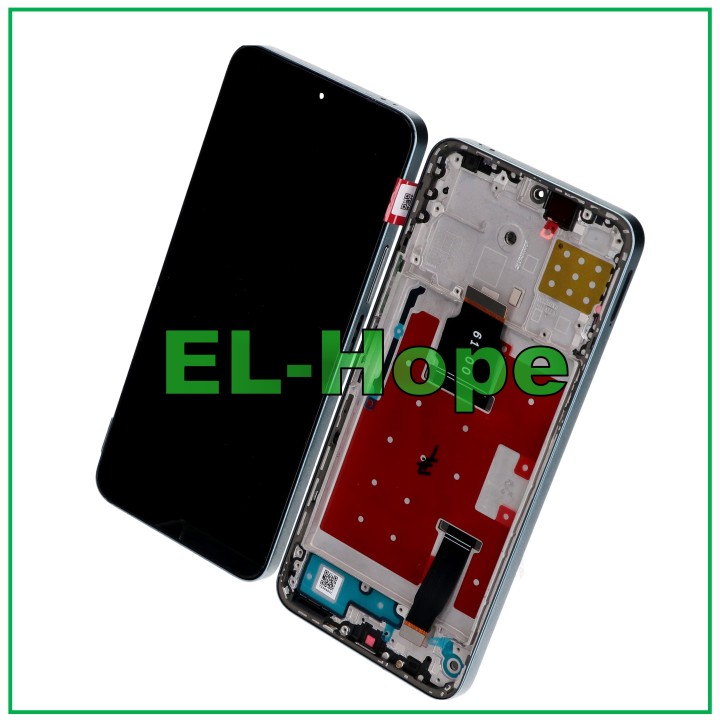 Écran LCD + châssis pour Honor X8A CRT-LX1 LX2 Écran tactile en verre Gris