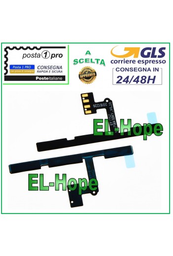 Touches latérales flexibles plates, volume, interrupteur marche/arrêt, Wiko Uppulse Lite