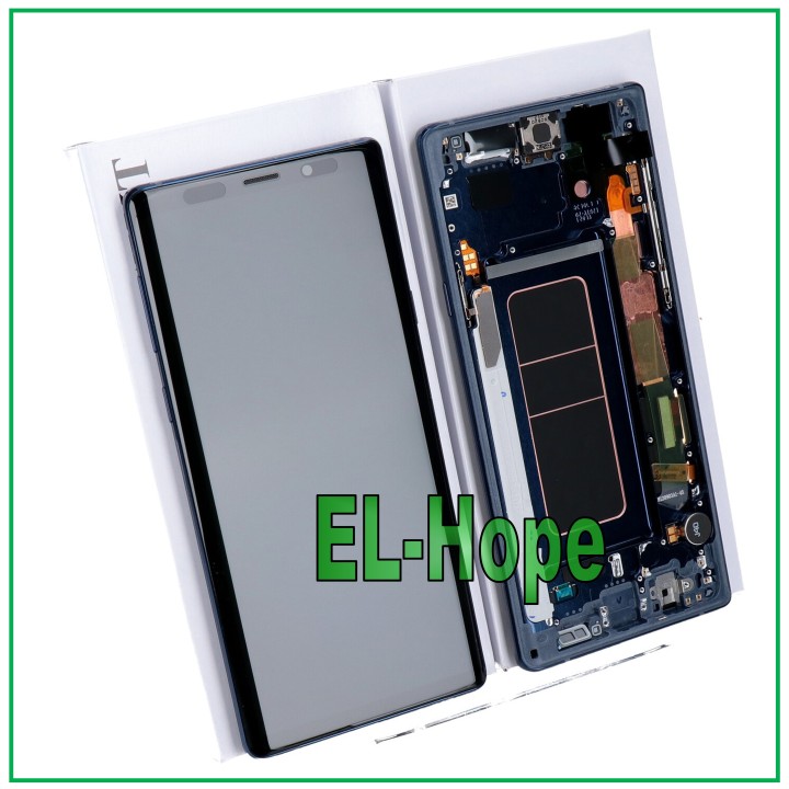 Écran d origine Samsung Note 9 SM-N960 SM-N960F tactile bleu GH97-22269B