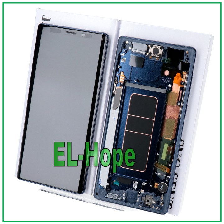 Écran d origine Samsung Note 9 SM-N960 SM-N960F tactile bleu GH97-22269B