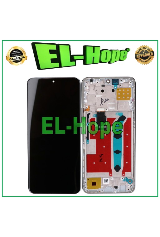 Cadre d écran LCD pour Honor X8 4G TFY-LX1 L026 L036, écran tactile en verre argenté