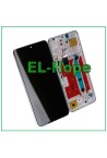 Cadre d e'cran LCD pour Honor X8 4G TFY-LX1 L026 L036, e'cran tactile en verre argente'