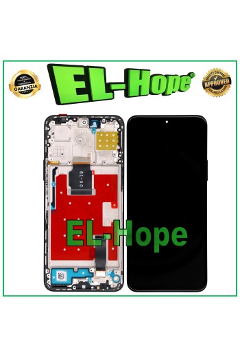 Écran LCD + cadre pour Honor X8A CRT-LX1 LX2 Écran tactile en verre noir