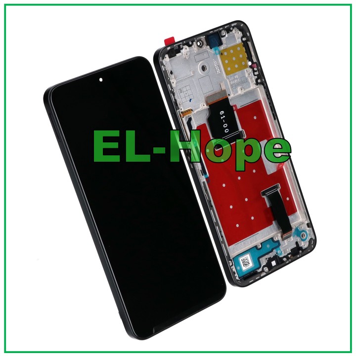 Écran LCD + cadre pour Honor X8A CRT-LX1 LX2 Écran tactile en verre noir
