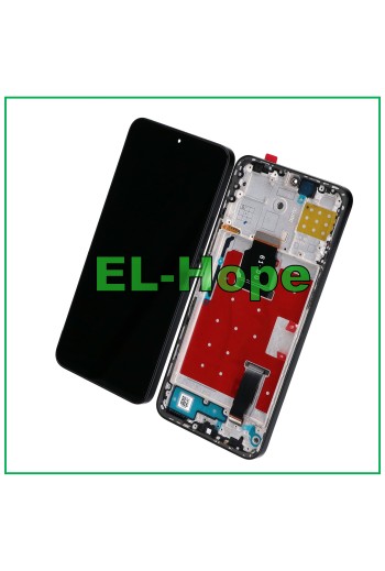 Écran LCD + cadre pour Honor X8A CRT-LX1 LX2 Écran tactile en verre noir