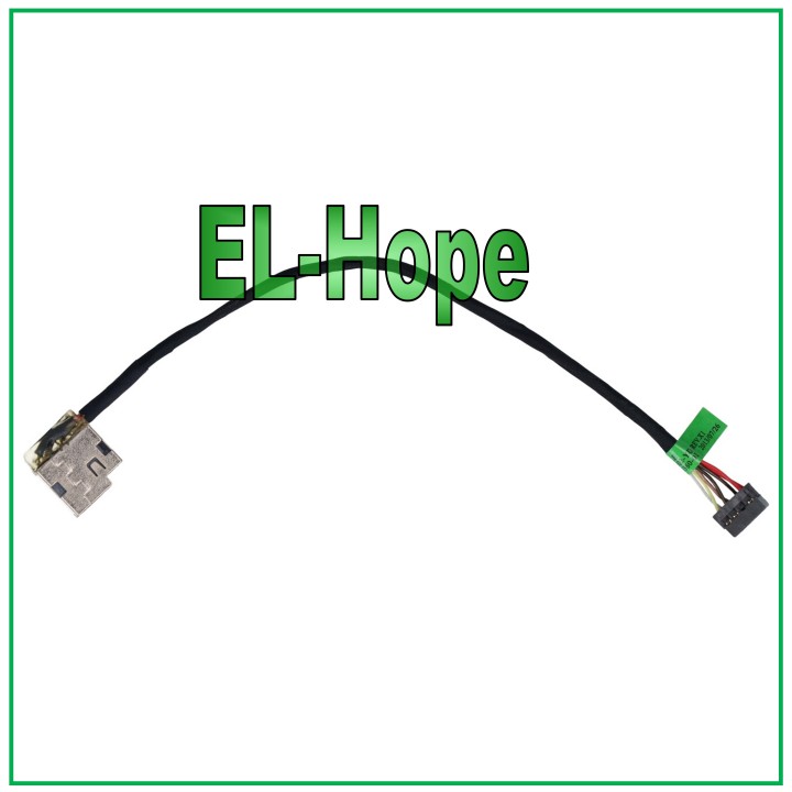 PRISE D ALIMENTATION CC POUR ORDINATEUR PORTABLE HP 250 260 G3 CONNECTEUR D ALIMENTATION DE CHARGE PLAT ET FLEXIBLE