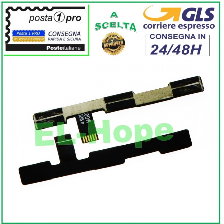 TOUCHES LATÉRALES PLATES ET FLEXIBLES VOLUME TOUCHE MARCHE/ARRÊT MARCHE HUAWEI Y3 2 II 4G
