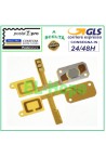 Touche de menu d accueil centrale a' flexion plate pour Samsung J3 2017 J330F SM-J330 Capteur de retour