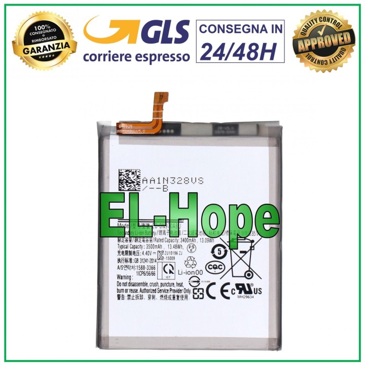 Batterie EB-BN970ABU pour Samsung Galaxy Note 10 SM-N970 3500 mAh, e'quivalente a' l originale