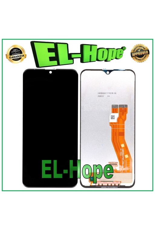 Écran LCD tactile noir pour LG K22 LM-K200/K22 Plus