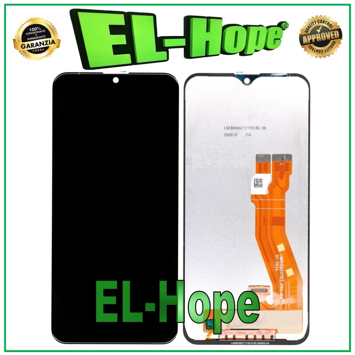 Écran LCD tactile noir pour LG K22 LM-K200 / K22 PLUS
