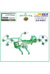 CIRCUIT DE CLAVIER INTERNE FLAT FLEX POUR MANETTE DE JOYSTICK LR PLAYSTATION 5 PS5