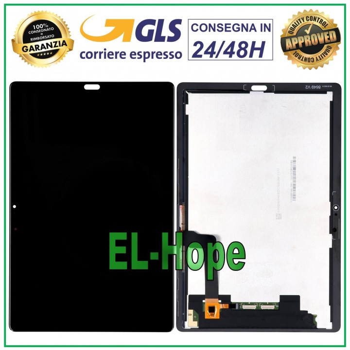 Écran LCD tactile noir pour Huawei MediaPad M5 CMR-W09 AL09