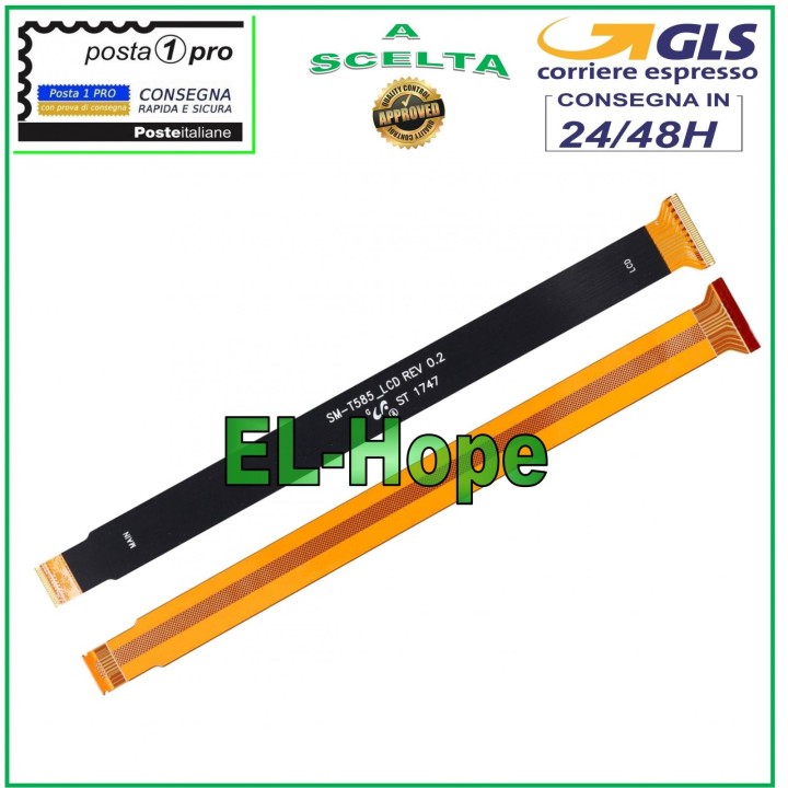 Carte me're a' connexion plate pour e'cran LCD Samsung Galaxy Tab A SM-T580/T585