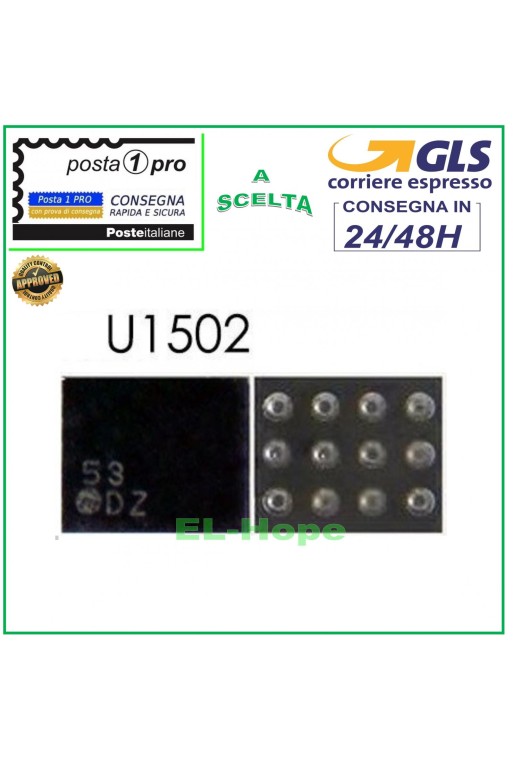 Puce IC BGA U1502 U1580 Rétroéclairage pour Apple iPhone 6 Plus 6+