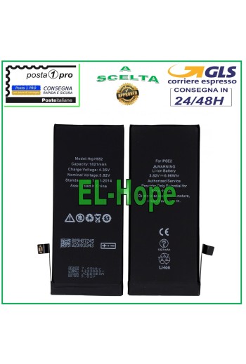 Batterie de remplacement pour iPhone SE 2020 1821 mAh