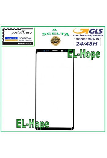 Vitre avant en verre pour Samsung Galaxy Note 9 SM-N960F Colle UV Loca
