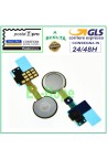 Bouton d accueil plat avec capteur d empreintes digitales pour LG G5 H850 H840 H830 H831 Blanc