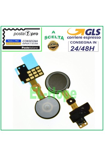 Bouton d accueil plat et flexible avec capteur d empreintes digitales pour LG G5 H850 H840 H830 H831 Gris