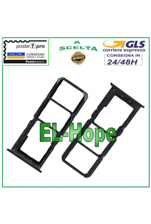 Compartiment pour carte SIM Nano SIM Micro SD Oppo Reno 2Z CPH1945 CPH1951 Noir