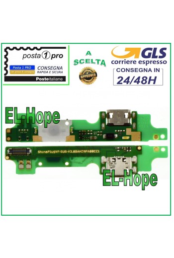 CONNECTEUR DE CHARGE VODAFONE SMART ULTRA 7 VFD-700 MICROPHONE PCB DOCK CHARGEMENT USB