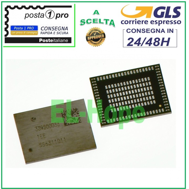 Puce IC BGA Wi-Fi WLAN sans fil 339S00033 Bluetooth pour Apple iPhone 6S 6S+ Plus