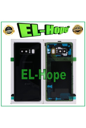 Cache batterie noir d origine pour Samsung Galaxy Note 8 SM-N950