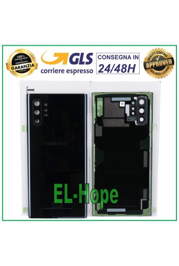 Cache batterie arrière noir d origine pour Samsung Galaxy Note 10 Plus SM-N975F