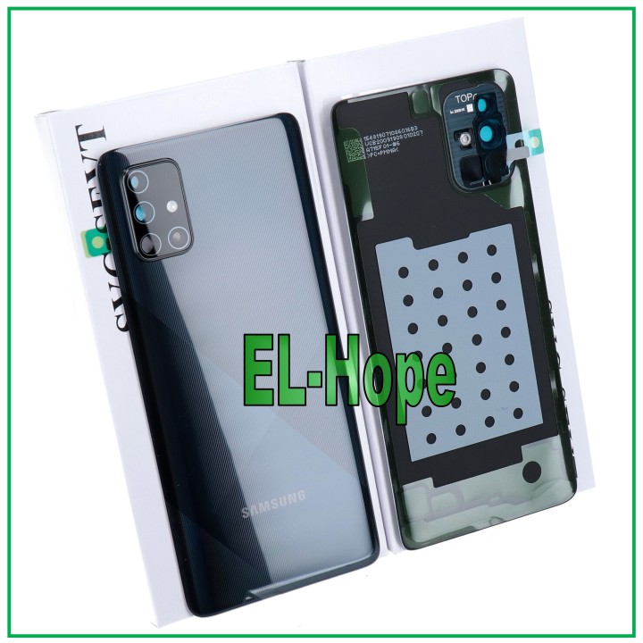 Cache batterie d origine Samsung Galaxy A71 SM-A715 Noir