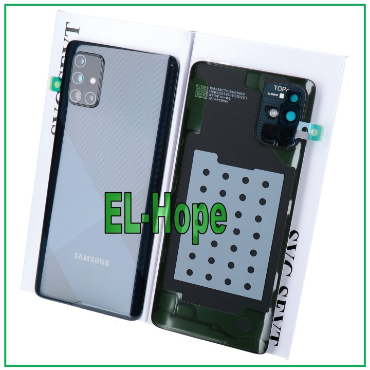 Cache batterie d origine Samsung Galaxy A71 SM-A715 Noir