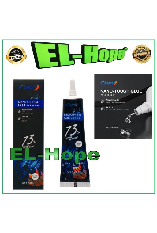 Colle nano-résistante CHFIX à prise rapide pour collage de cadre LCD 60 ml transparente