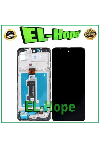 Écran LCD + châssis pour Motorola Moto E40 XT2159 XT-2159 Écran tactile en verre noir