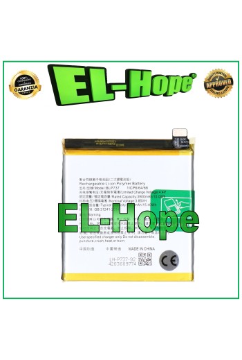 Batterie BLP737 1ICP6/64/68 pour Oppo Reno 2 / Reno 2Z 4000 mAh, équivalente à l originale