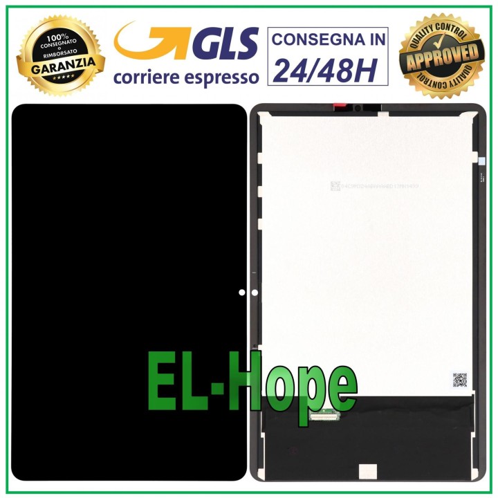 Écran tactile en verre pour Huawei MatePad 10,4  5G BAH3-W09 W19 AN10