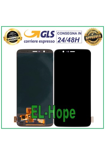 Écran LCD OLED pour OnePlus 5T A5010, écran tactile en verre, noir
