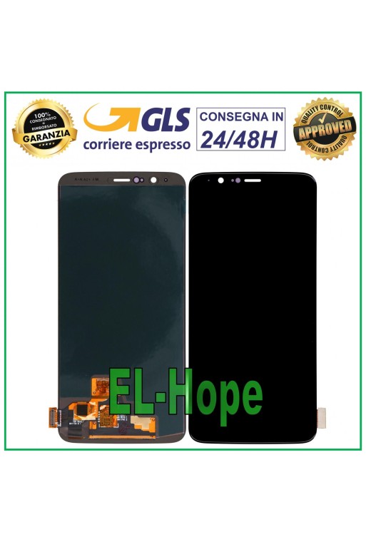 Écran LCD OLED pour OnePlus 5T A5010, écran tactile en verre, noir